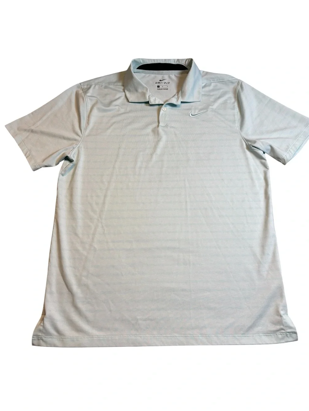 Nike Golf Dri-FIT Vapor Micro Stripe Polo Men’s Medium Healing Jade AT8676-336